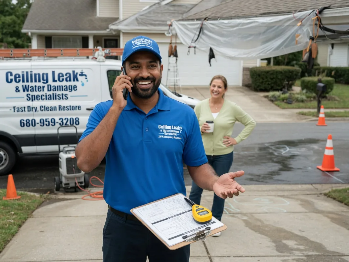 Ceiling Leak Cleanup East Rochester, OH FAQs